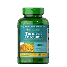 Tinh dầu nghệ Turmeric Curcumin 500 mg Puritan’s Pride của 90 viên Mỹ